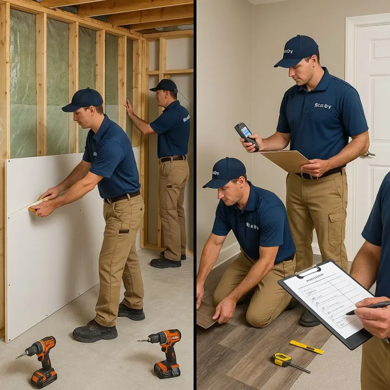 Repairs and Reconstruction process in Aliquippa, PA