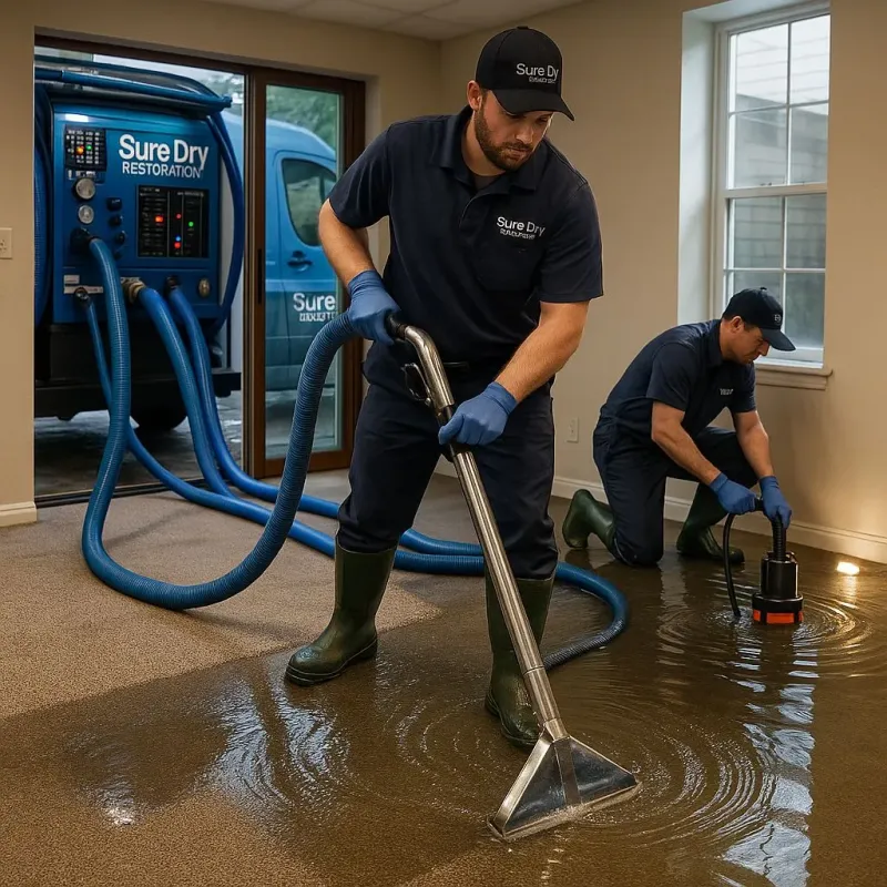 Water Extraction and Removal process in Aliquippa, PA